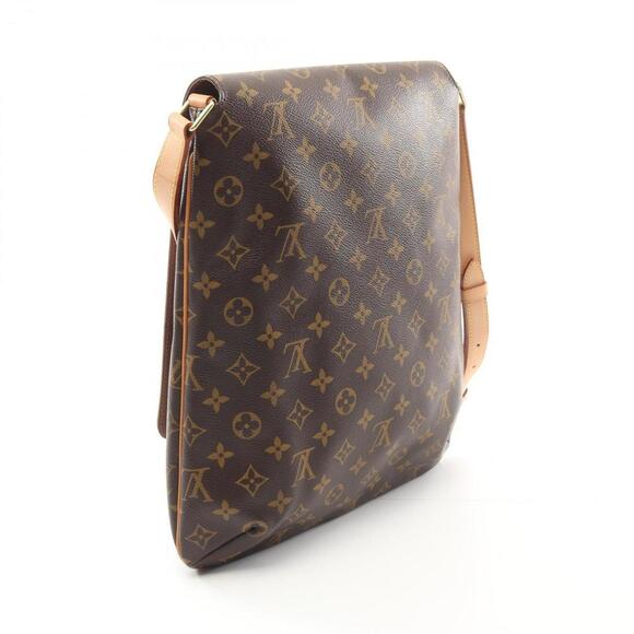 LOUIS VUITTON Brown Monogram Leather Shoulder Bag - Picture 3 of 9